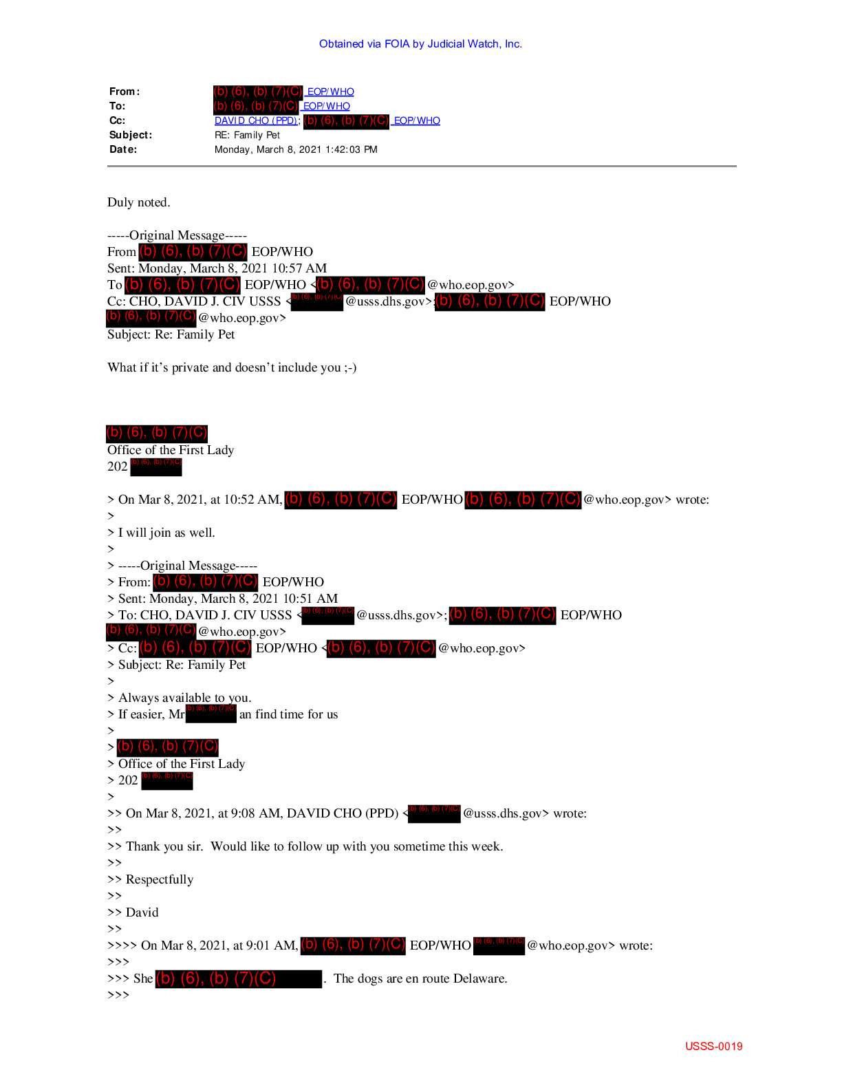 JW v Secret Service Biden dogs records 02824 pgs 21-22