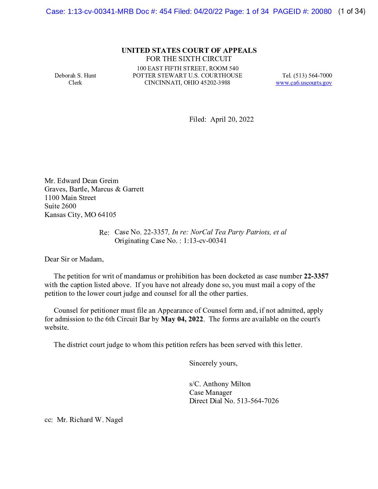 NorCal Writ of Mandamus April 2022 00341
