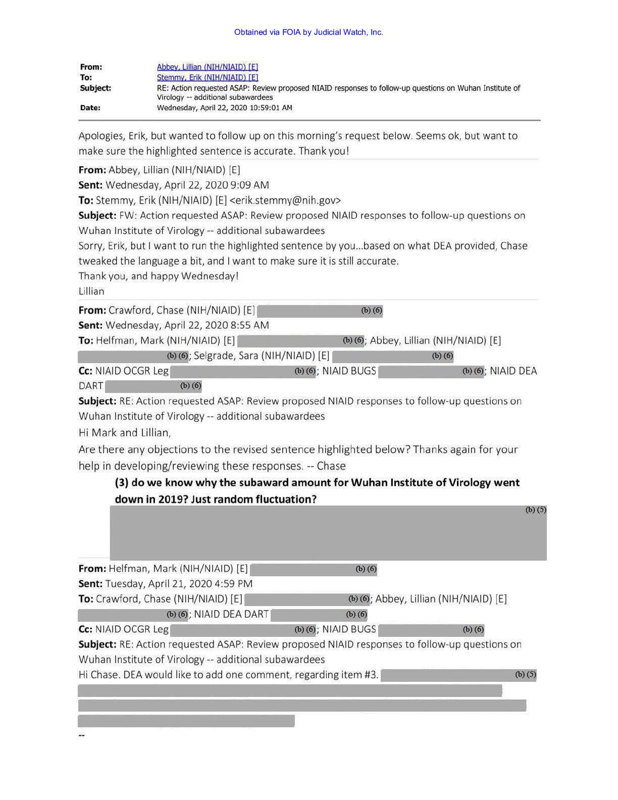 JW v HHS NIH EcoHealth Wuhan Prod 7 00696 pgs 646-...