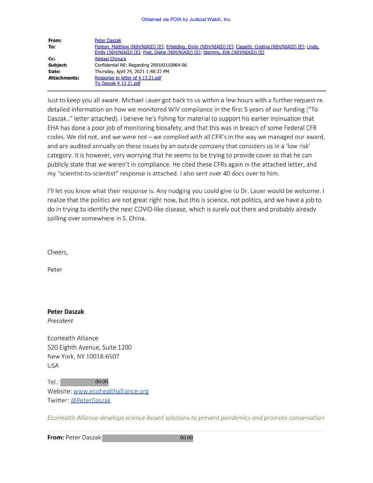 JW v HHS NIH EcoHealth Wuhan Prod 7 00696 pgs 354-...