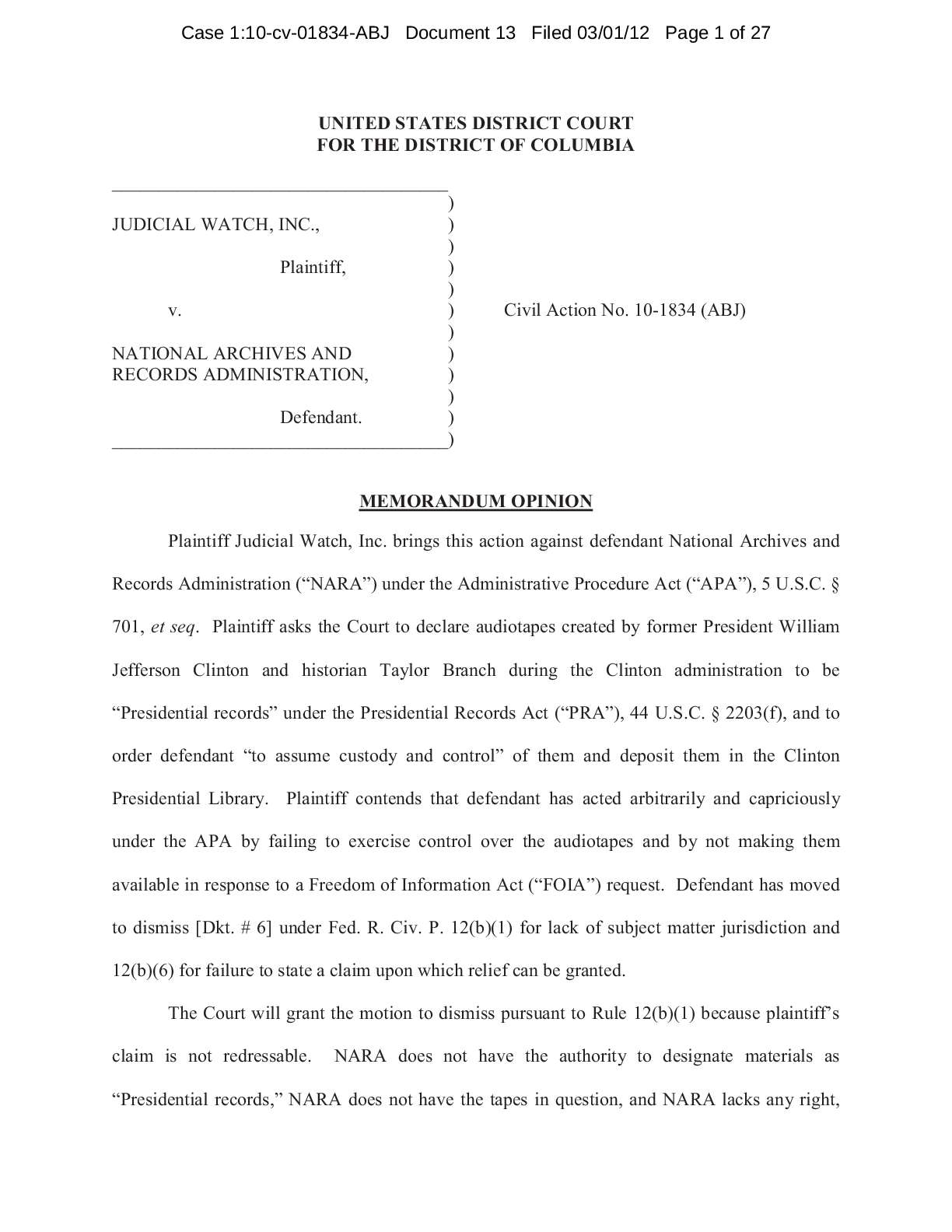 JW v NARA Clinton Tapes opinion 01834
