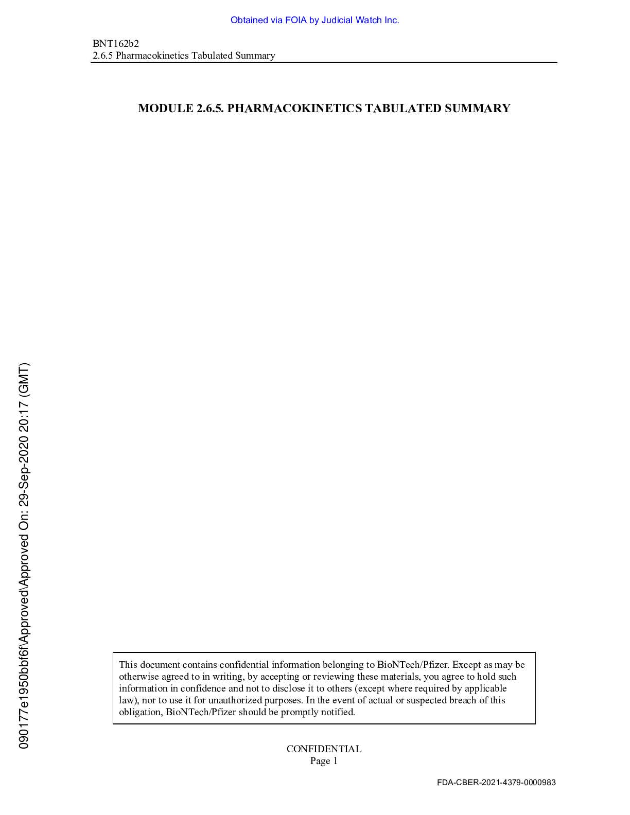 JW v HHS Pfizer Records September 2022 02418 pgs 3...