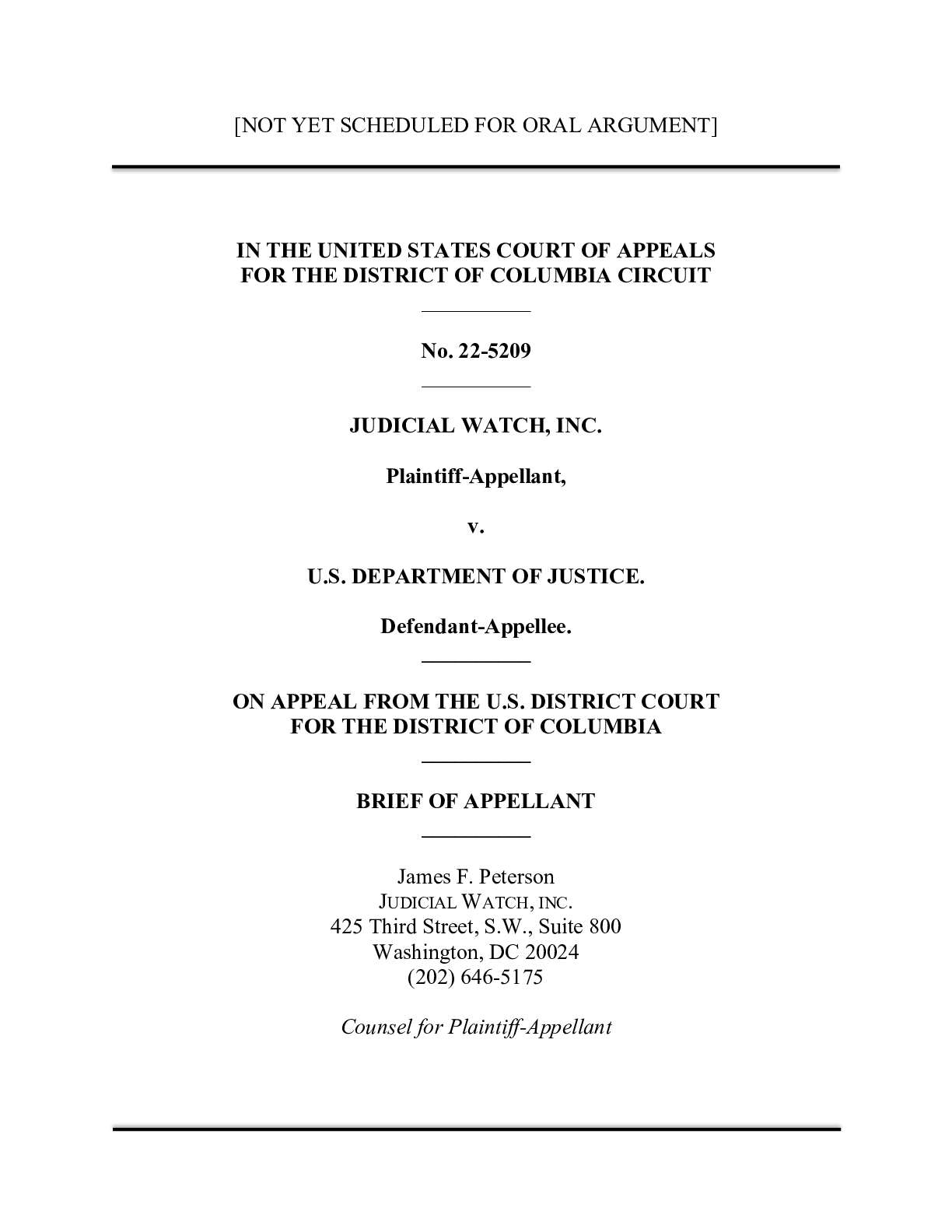 JW v DOJ FBI Banks appeal 5209 01216