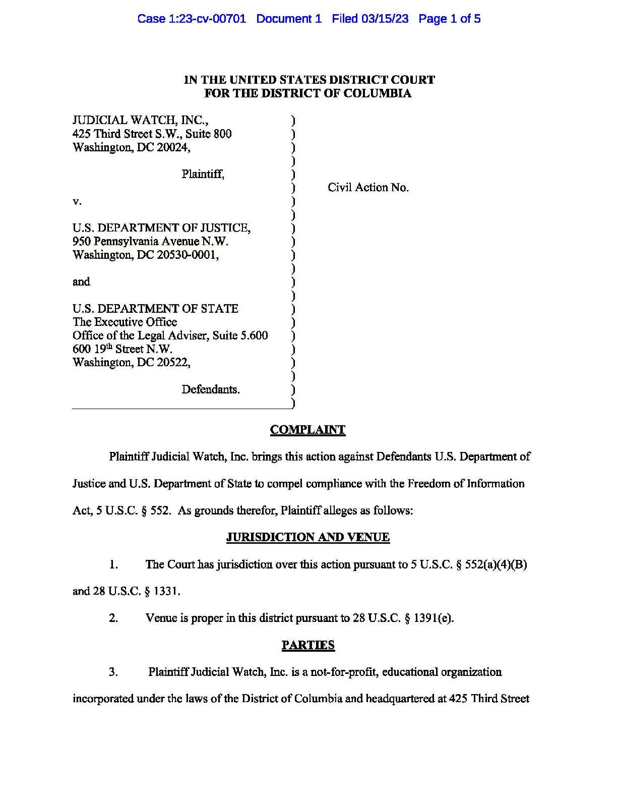 JW v. DOJ and State McCann complaint 00701