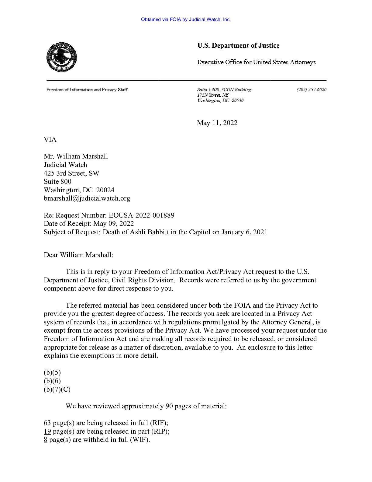 JW v DOJ Babitt Prod 2 02462