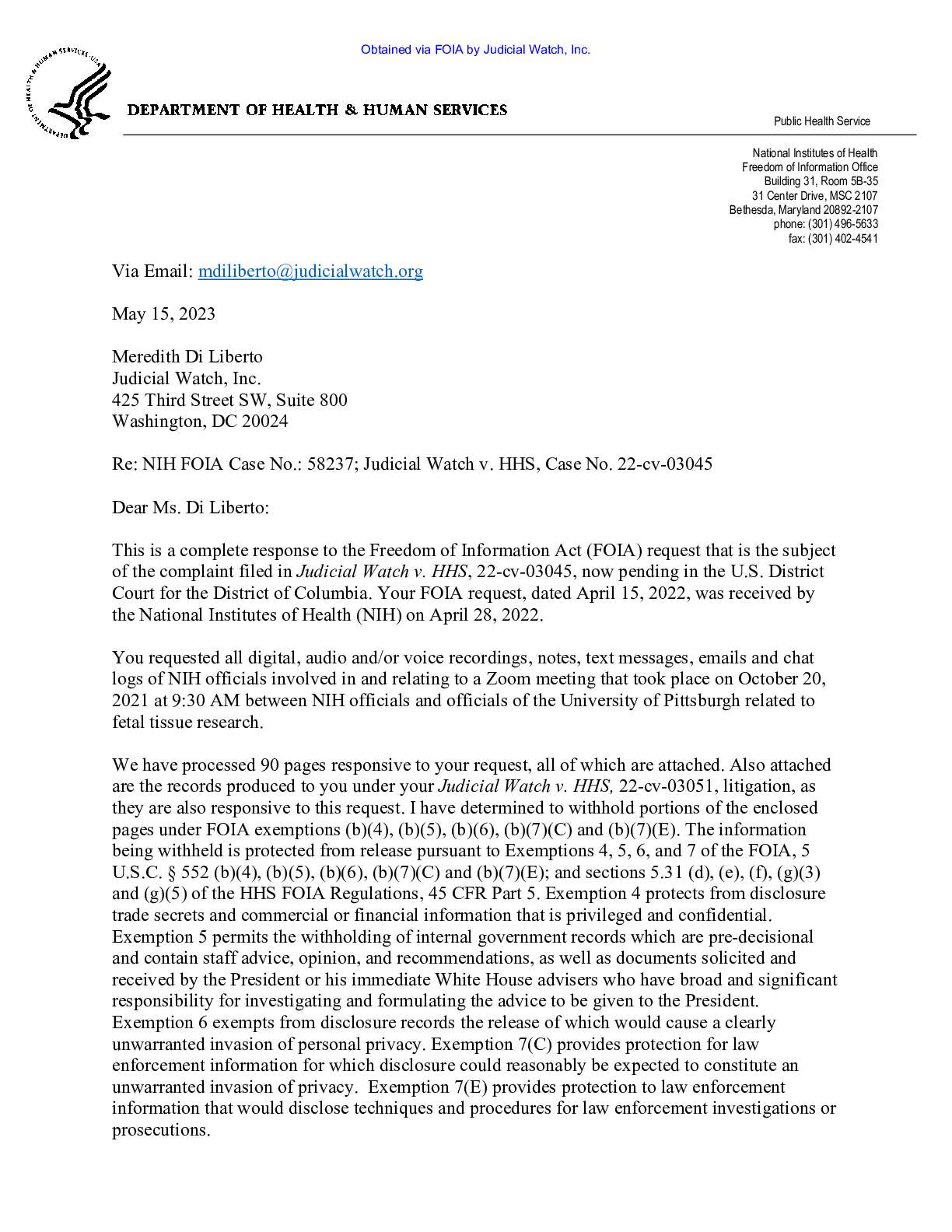JW v HHS Univ Pitt docs 03045