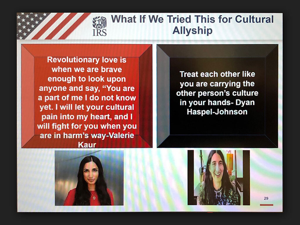 IRS Woke Training Slide 12