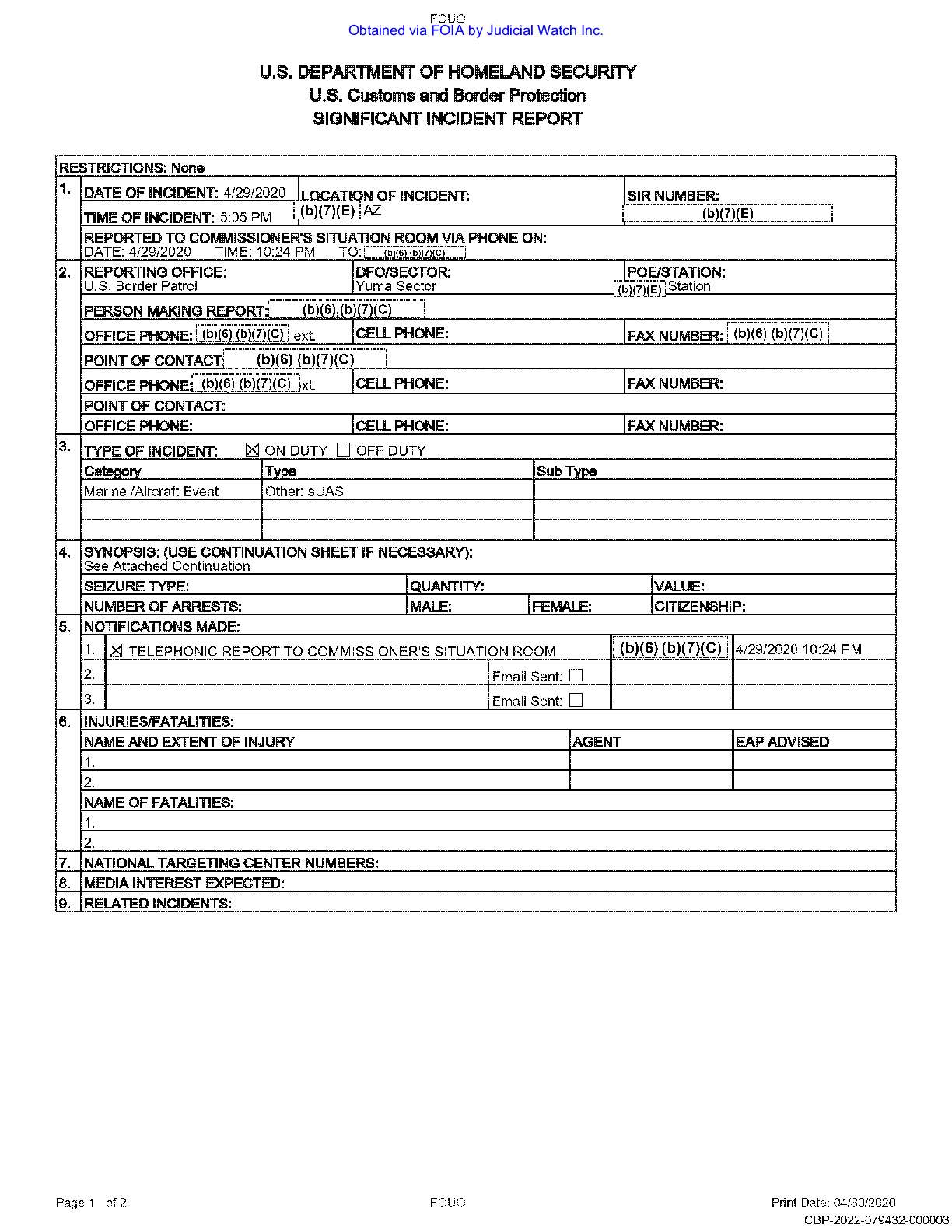 Drones with Illegal Drugs 2025 pgs 2-3