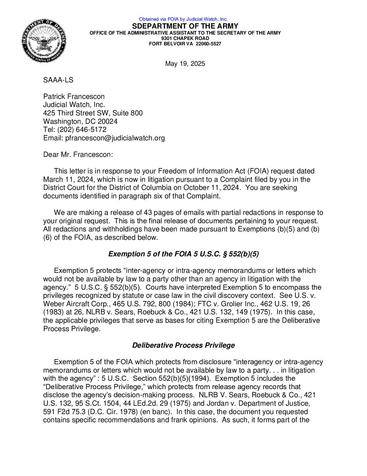 JW v DOD West Point Mission records 01757