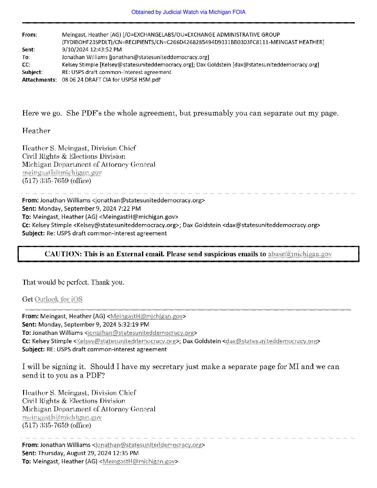 Michigan ‘Fake Electors’ records 2025 pgs 2067-2068