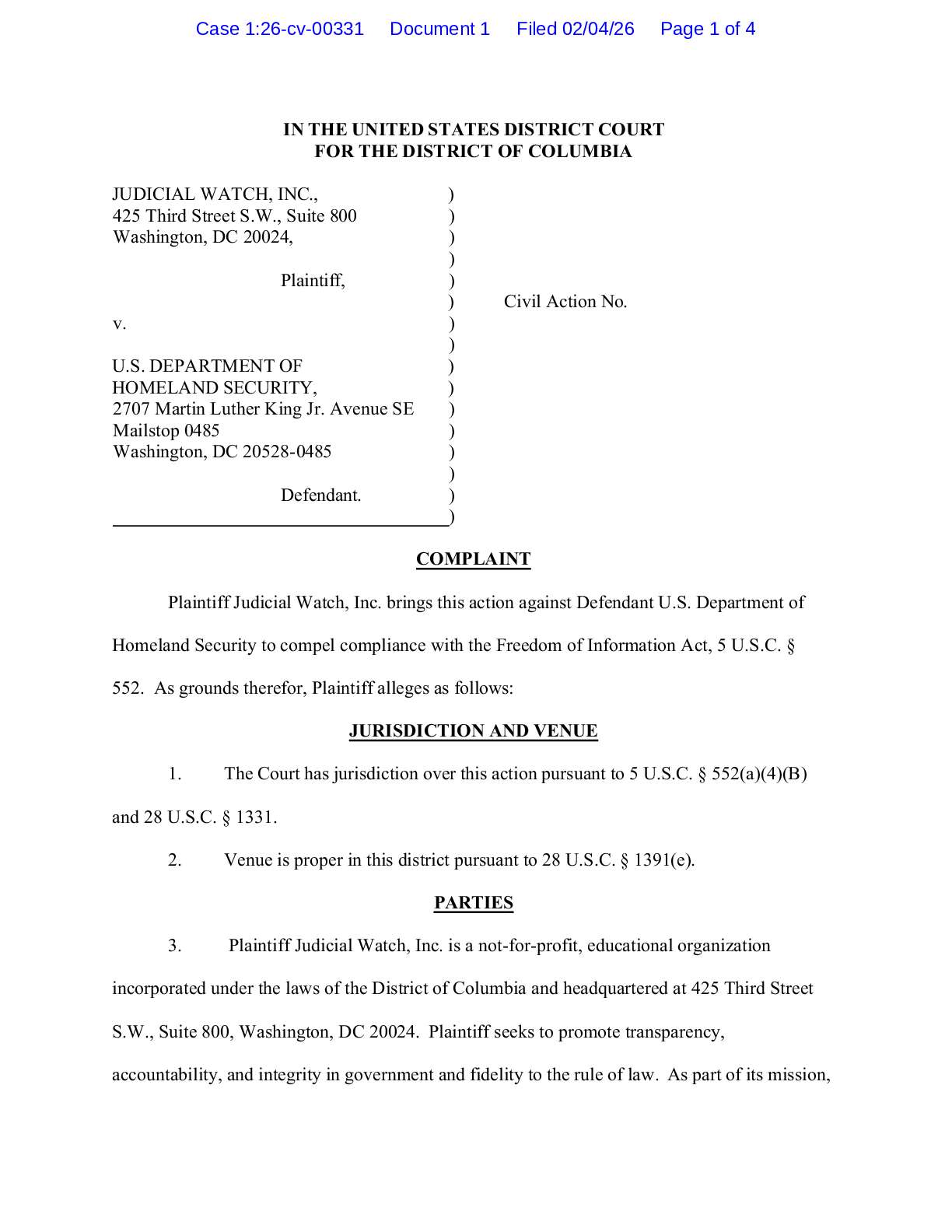 JW v. DHS Prairieland complaint 00331