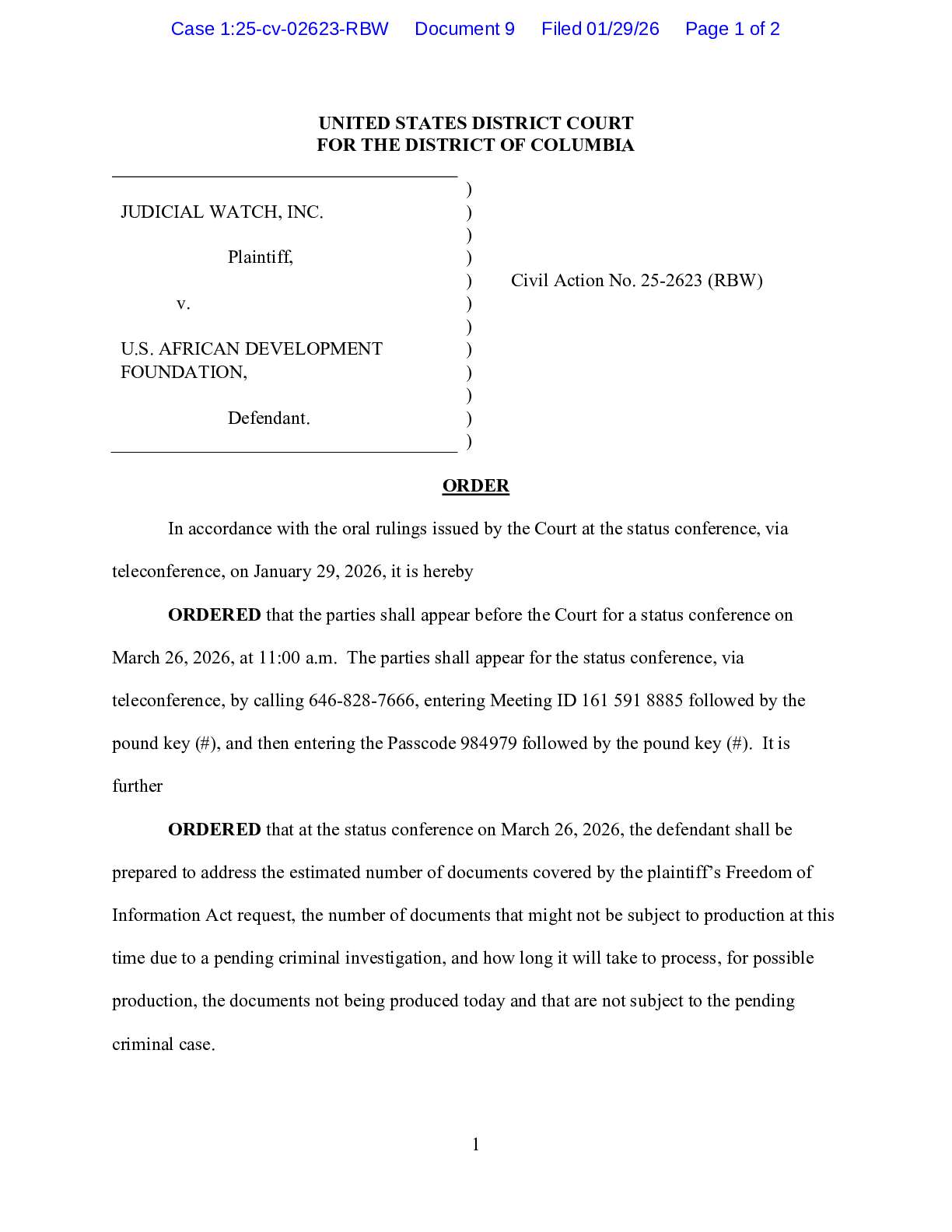 JW v USADF hearing 02623
